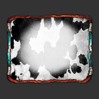 Cowhide Background with Bleach Serape Frame | Teevron
