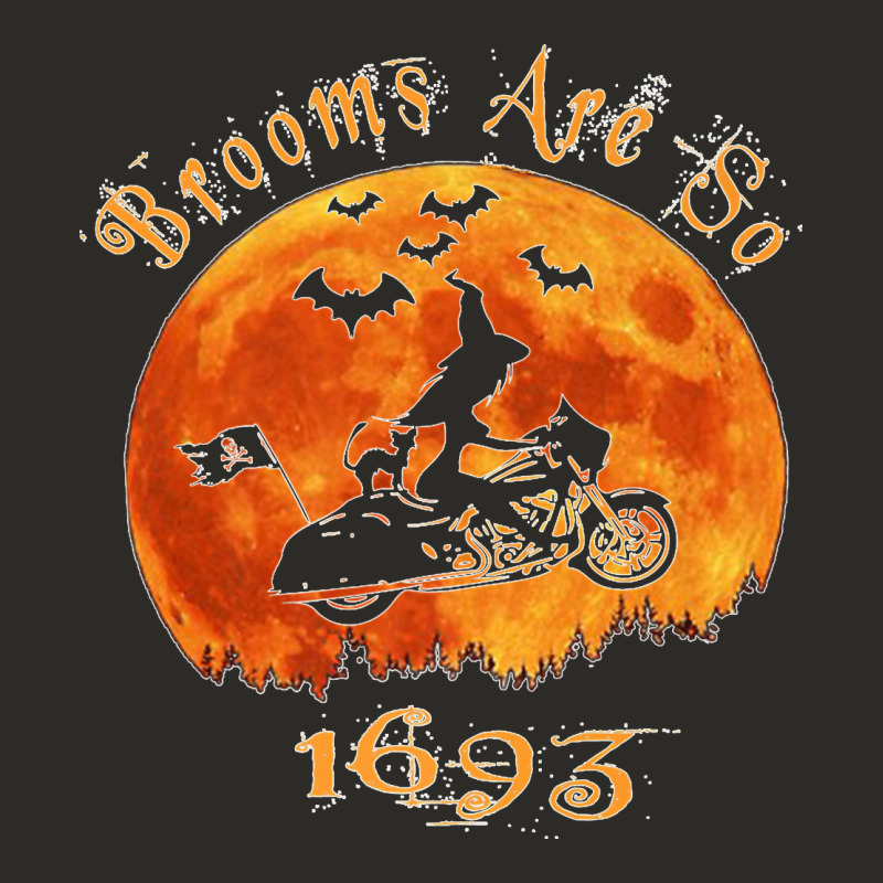 Halloween Witch On Motorcycle Cat & Moon Salem Witch Trials Premium Heavy Core Tee by trangStudio | Teevron