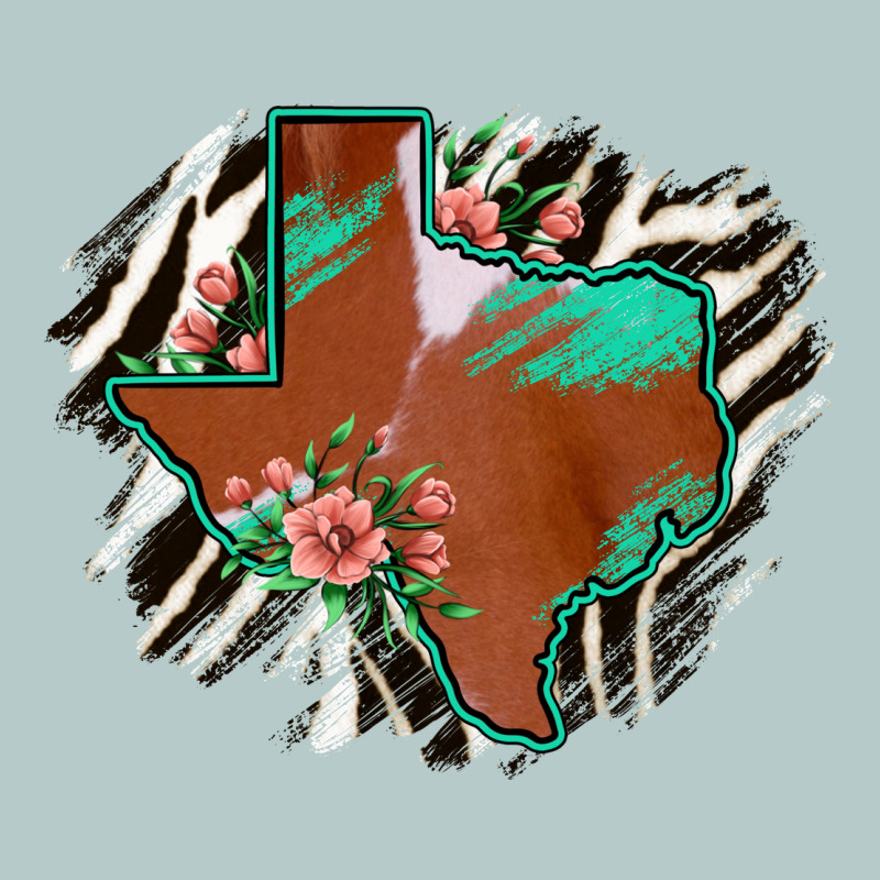 Western Horsehide Texas Flag Heavy Core Tee by Bettercallsaul | Teevron