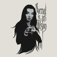 Normal Is An Illusion - Morticia Addams Heavy Core Tee | Teevron