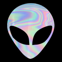 Alien Head Colorful Laser Ufo Sighting Believe Area 51 Heavy Core Tee | Teevron
