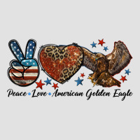 Western Peace Love American Golden Eagle Premium Hoodie | Teevron