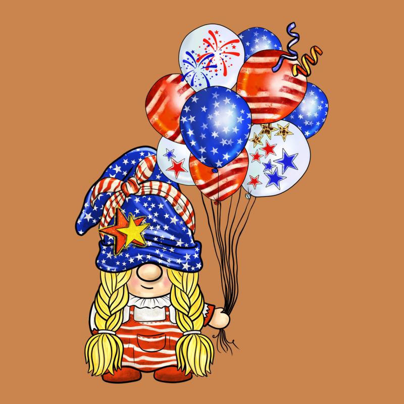 Patriotic Gnome Balloon Heavyweight Hoodie by BarkalooDesign | Teevron