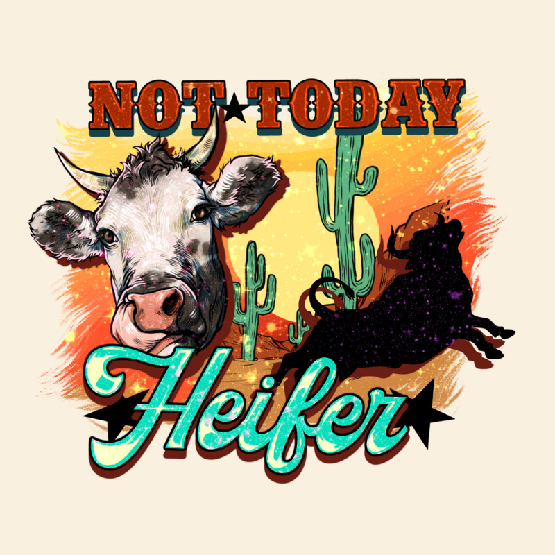 Not Today Heifer Vintage Hoodie by HowdyJamesFarm | Teevron