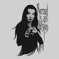 Normal Is An Illusion - Morticia Addams Premium Tee | Teevron