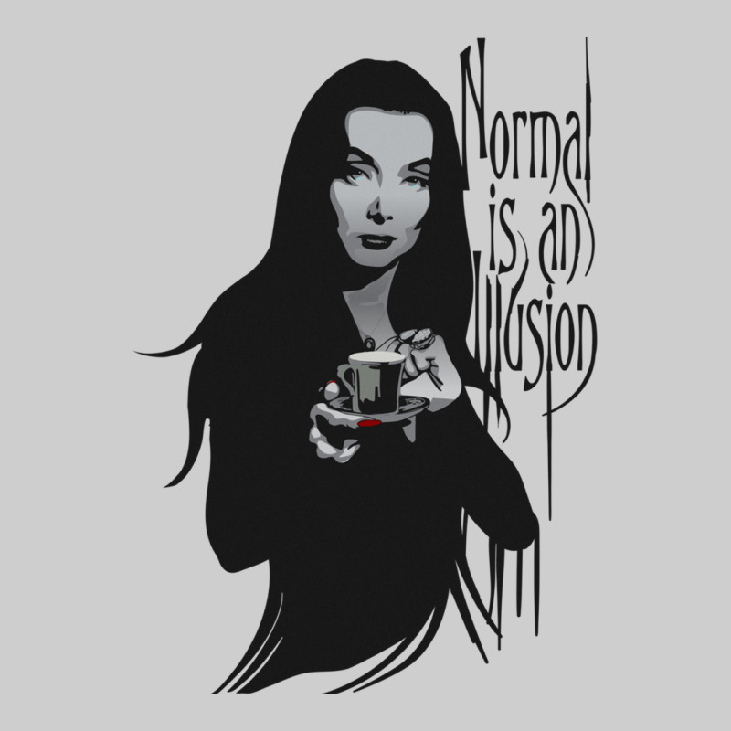 Normal Is An Illusion - Morticia Addams Premium Tee by trangStudio | Teevron