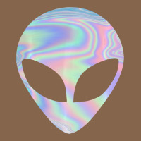 Alien Head Colorful Laser Ufo Sighting Believe Area 51 Premium Tee | Teevron