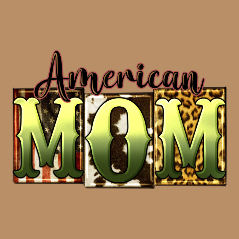American Mom Mother's Day Vintage Hoodie by CowGirlArtShop | Teevron