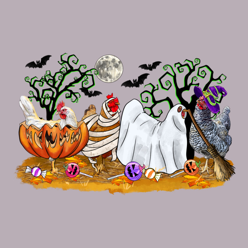 Halloween Chicken Vintage Tee by CowGirlArtShop | Teevron