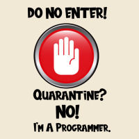 I'm Not In Quarantine I'm A Programmer Premium Tee | Teevron