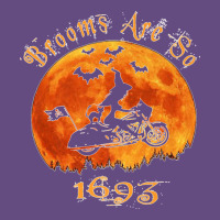 Halloween Witch On Motorcycle Cat & Moon Salem Witch Trials Premium Vintage Hoodie | Teevron