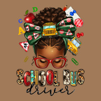 School Bus Driver Afro Messy Bun Classic Tee | Teevron