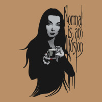 Normal Is An Illusion - Morticia Addams Vintage Hoodie | Teevron