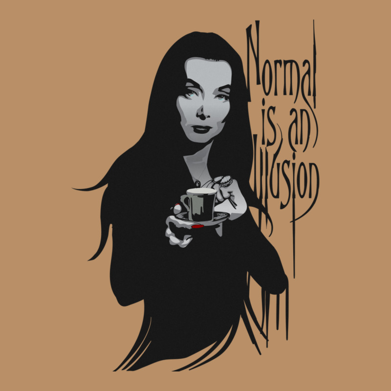 Normal Is An Illusion - Morticia Addams Vintage Hoodie by trangStudio | Teevron