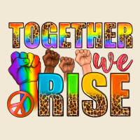Lgbtq+ Together We Rise Ladies Tee | Teevron