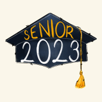 Senior 2023 Graduation Png Sublimation Design Down Premium Hoodie | Teevron