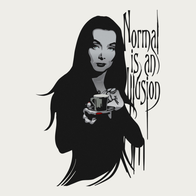 Normal Is An Illusion - Morticia Addams Zipper Hoodie by trangStudio | Teevron