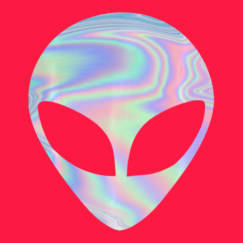 Alien Head Colorful Laser Ufo Sighting Believe Area 51 Zipper Hoodie by trangStudio | Teevron