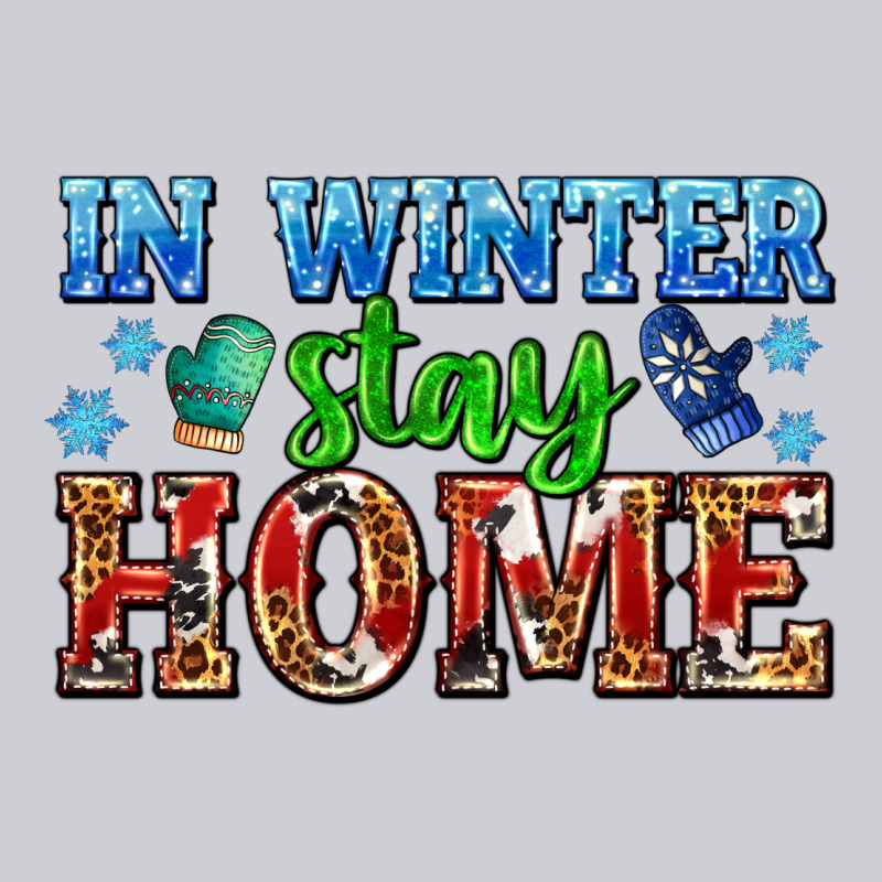 In Winter Stay Home With Gloves Urban Hoodie by AdoDesignShop | Teevron