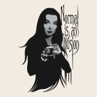Normal Is An Illusion - Morticia Addams Premium Sweatshirt | Teevron