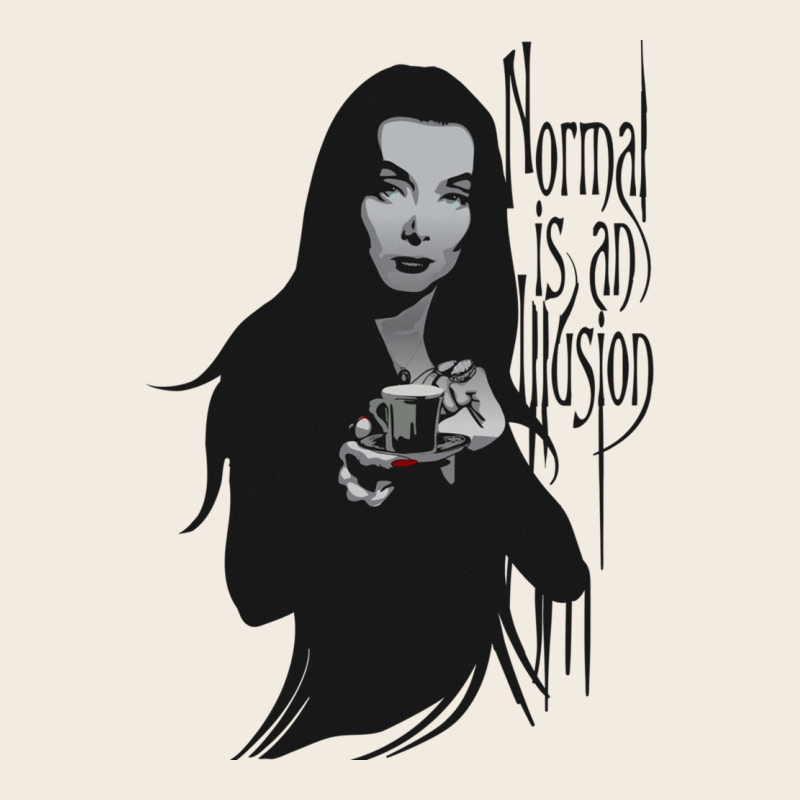 Normal Is An Illusion - Morticia Addams Premium Sweatshirt by trangStudio | Teevron
