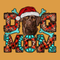 Dog Mom Christmas With Labrador Urban Heavy Tee | Teevron
