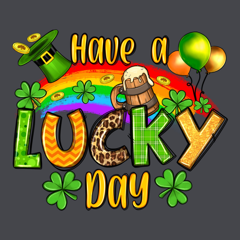 St. Patrick's Have A Lucky Day Long Sleeve Tee by OliviaCreatesArt | Teevron