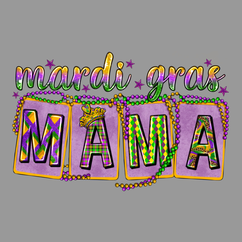 Mardi Gras Mama With Beads Vintage Hoodie by HowdyJamesFarm | Teevron
