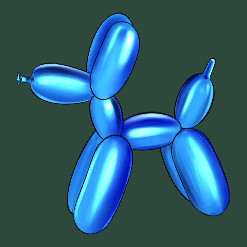 Blue Dog Balloon Zipper Hoodie by Artiststas | Teevron