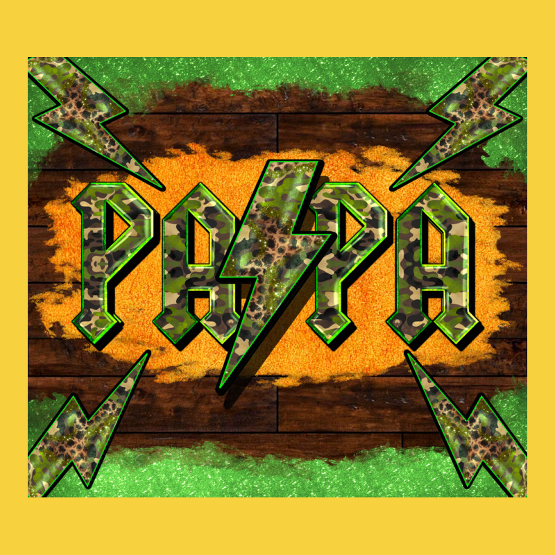 Papa  Lightning Camouflage Premium Sweatshirt by BarkalooDesign | Teevron