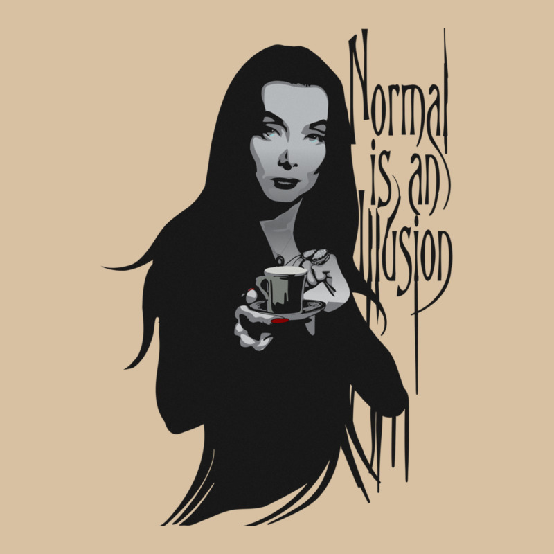 Normal Is An Illusion - Morticia Addams Heavyweight Hoodie by trangStudio | Teevron