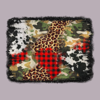 Army Cowhide Leopard Christmas Vintage Tee | Teevron