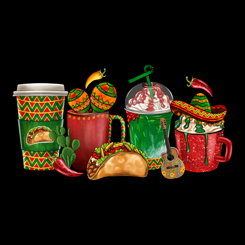 Tacos Coffee Cups Ladies Tee by texasbilliewilder | Teevron