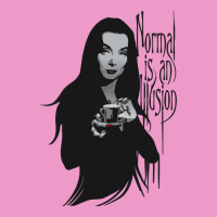 Normal Is An Illusion - Morticia Addams Urban Hoodie | Teevron