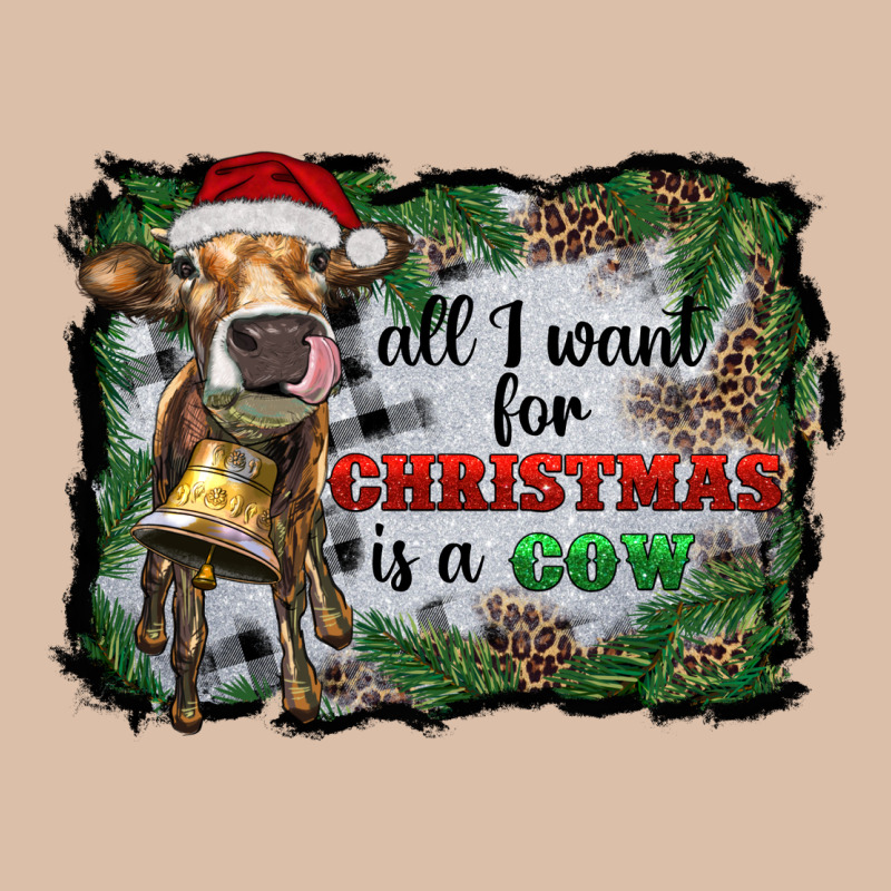 All I Want For Christmas Is A Cow Urban Heavy Tee by RanaPortraitStore | Teevron