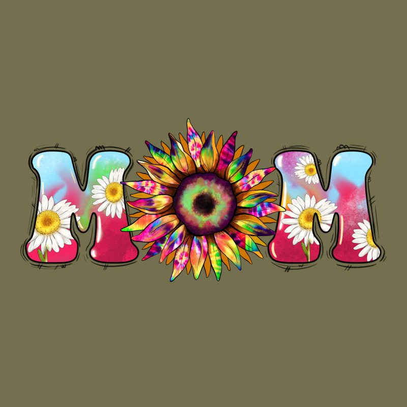 Tie Dye Sunflower Mom Mother's Day Vintage Hoodie by HowdyJamesFarm | Teevron