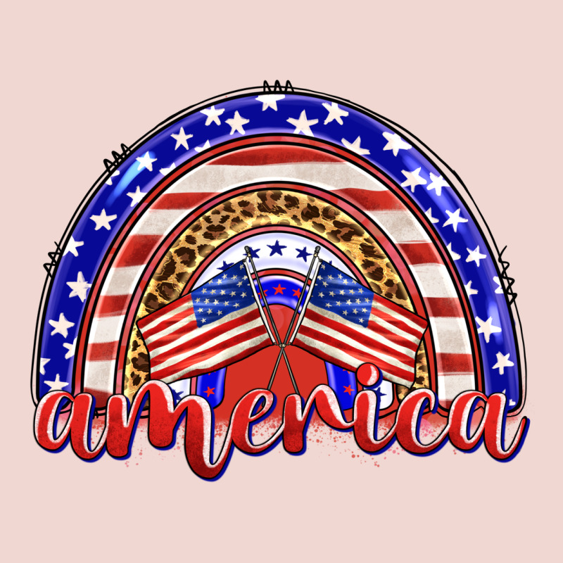 America Rainbow Premium Sweatshirt by BarkalooDesign | Teevron