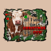 All I Want For Christmas Is A Cow Cowhide Urban Heavy Tee | Teevron