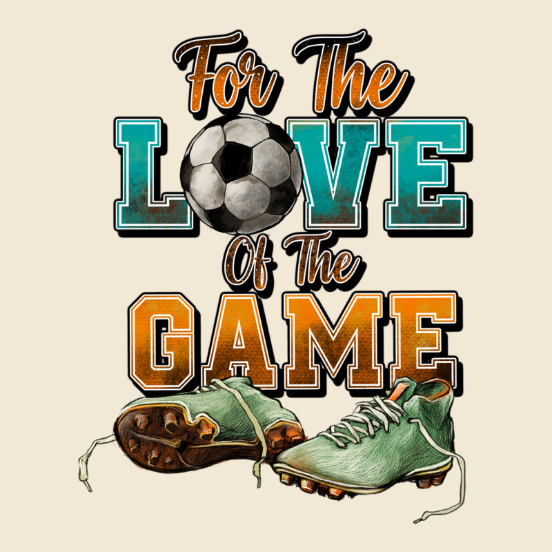 For The Love Of The Game Soccer Ladies Tee by NancyCooperArtShop | Teevron