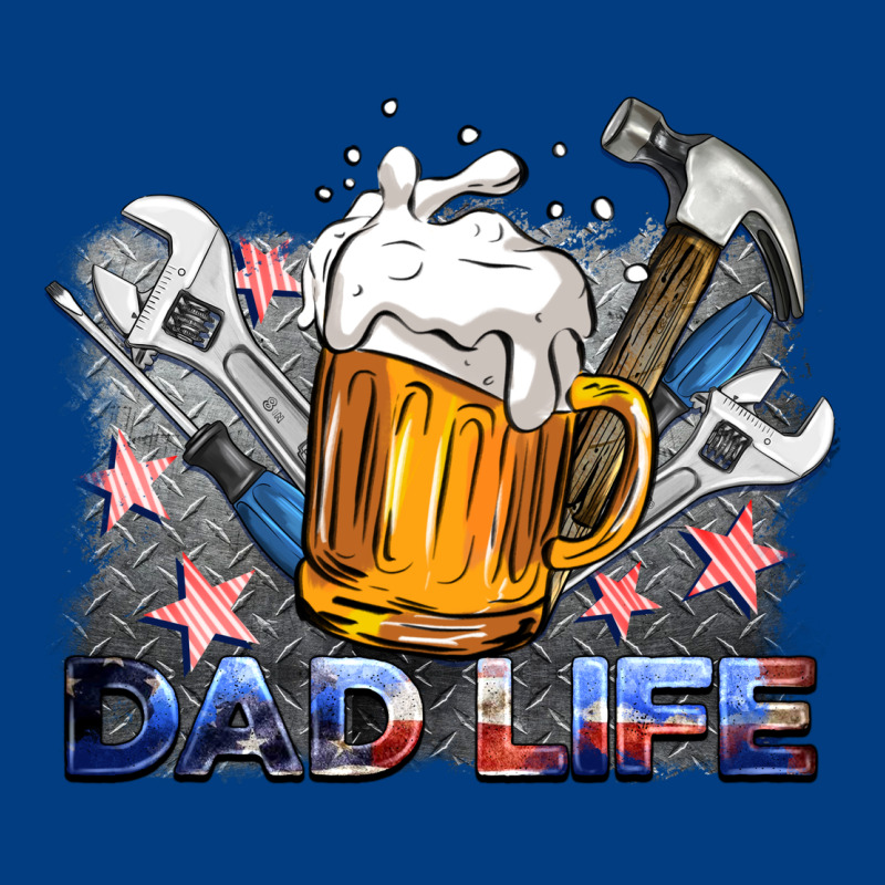 Dad Life Beer And Tools Premium Sweatshirt by BarkalooDesign | Teevron