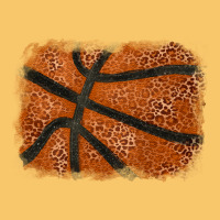 Basketball Leopard Glitter Background Vintage Hoodie | Teevron
