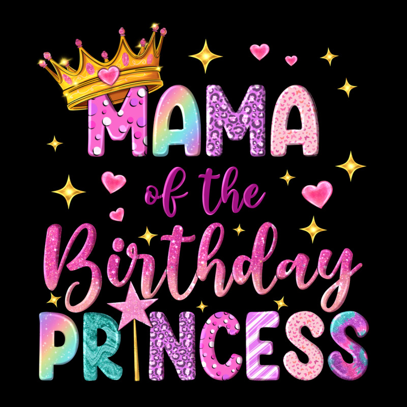 Mama Of The Birthday Princess Ladies Tee by NancyCooperArtShop | Teevron