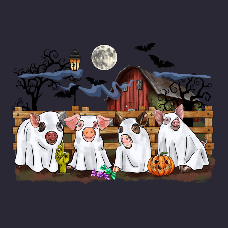 Halloween Pigs Vintage Tee by CowGirlArtShop | Teevron