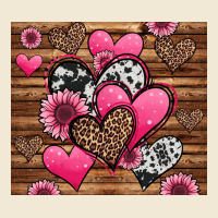 Valentines Day Western Hearts And Sunflowers Premium Tee | Teevron