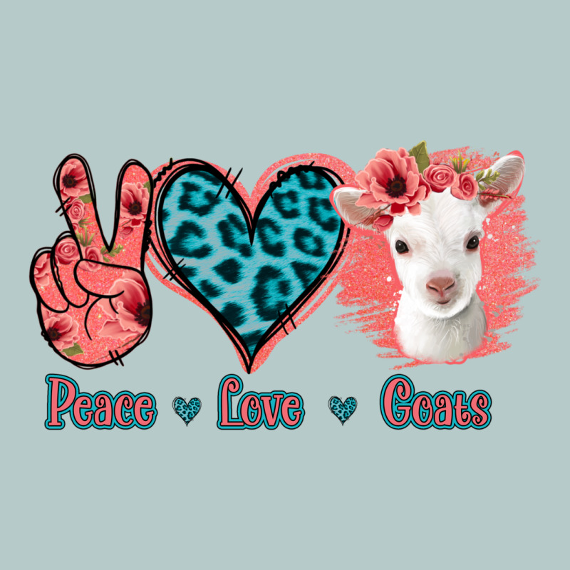 Peace Love Goats Heavy Core Tee by Bettercallsaul | Teevron