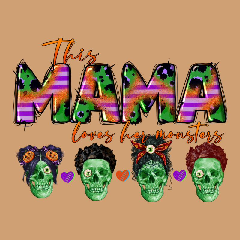 Personalized This Mama Loves Her Monsters Vintage Tee by CowGirlArtShop | Teevron