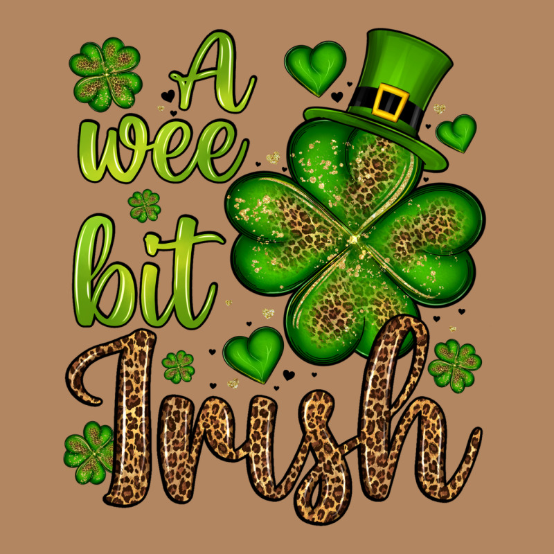 St. Patrick's A Wee Bit Irish Long Sleeve Tee by OliviaCreatesArt | Teevron