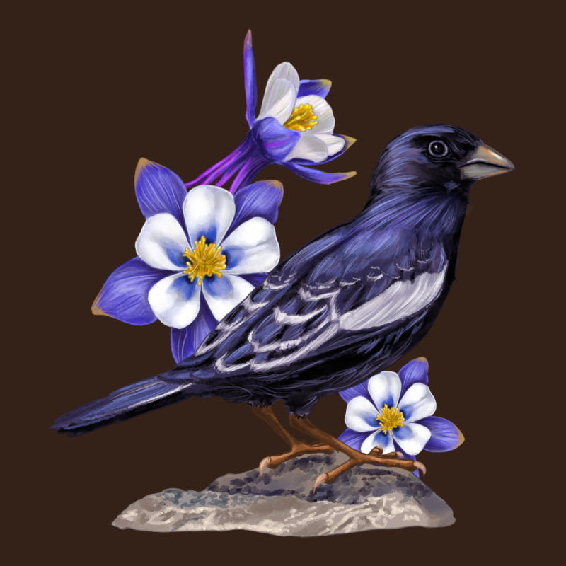Colorado Lark Mountain Bunting Bird Heavy Core Tee by Bettercallsaul | Teevron