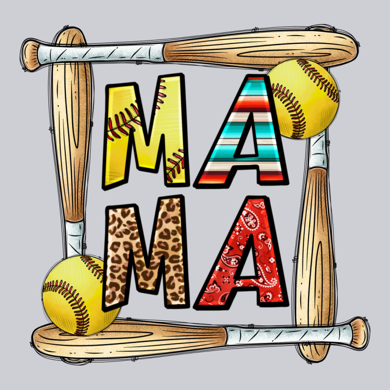 Softball Mama Heavyweight Sweatshirt by CowhideDigitalArt | Teevron