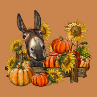 Donkey Sunflower And Pumpkin Farm Heavyweight Hoodie | Teevron